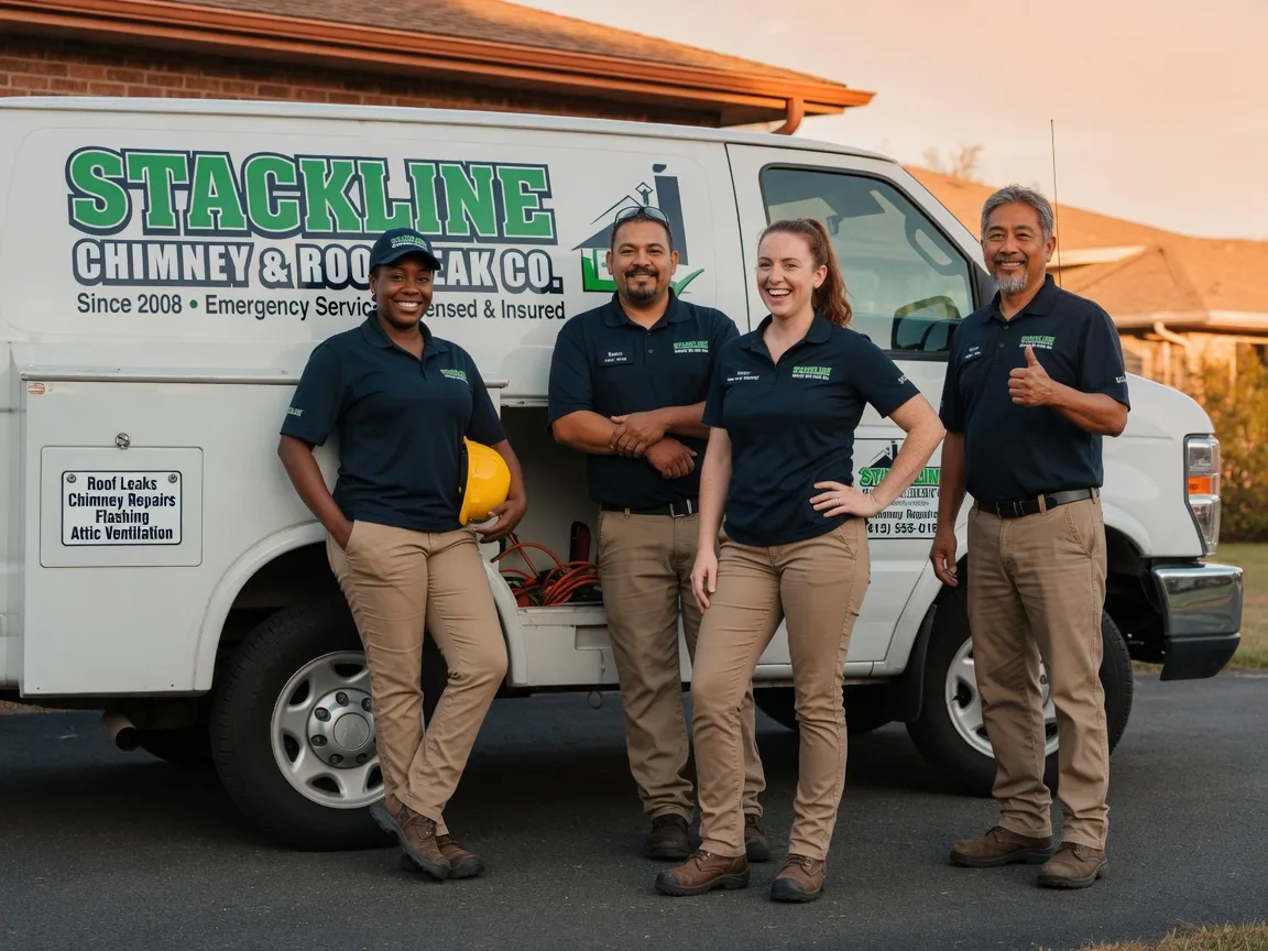 Chimney flashing repair company in Big Oak Flat, CA